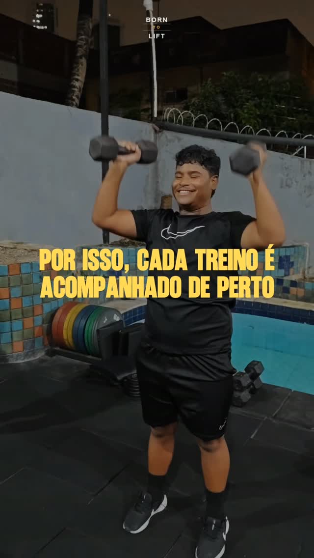 Aqui na Born, você não precisa se adaptar ao treino. O treino se adapta a você. A gente en…