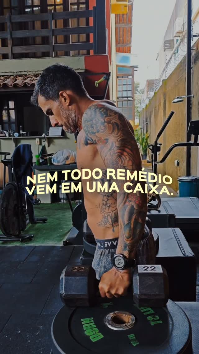 Nem todo remédio vem dentro de uma caixa. Às vezes, o que o seu corpo precisa é de movimen…
